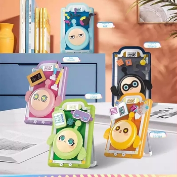 Tojás alakú építőblokkok 3D puzzle - Oktató játék 7–14 éveseknek, műanyagból