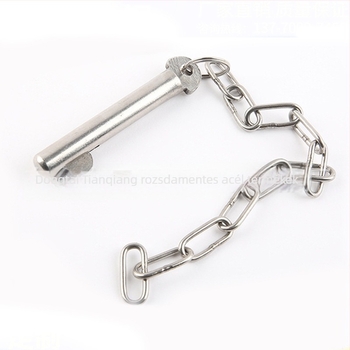 304 rozsdamentes acél Tongue Pin, GB3473-83, tengeri A-típus, Shock Light kezelés