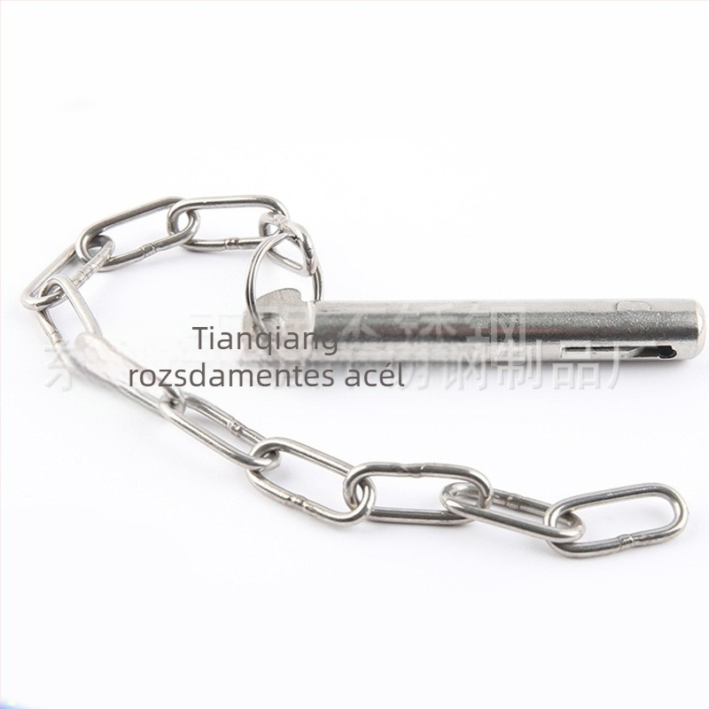 304 rozsdamentes acél Tongue Pin, GB3473-83, tengeri A-típus, Shock Light kezelés