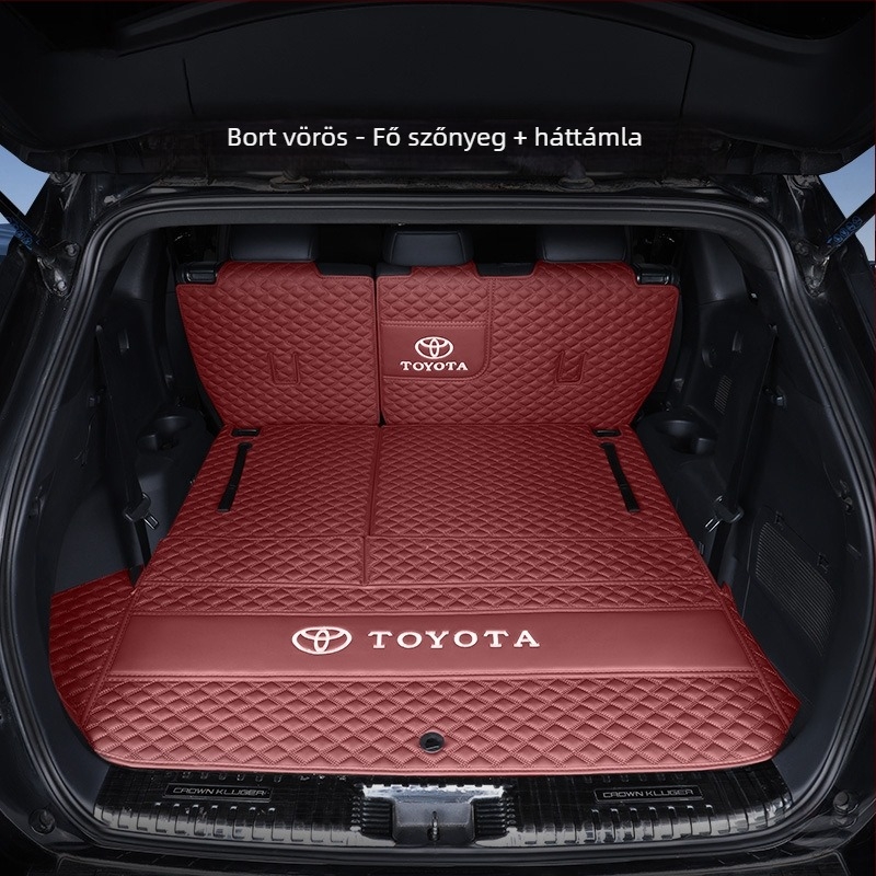 Teljes körbefogó hátsó csomagtartó szőnyeg Toyota járművekhez, Yucheng márka, egyedi feldolgozás