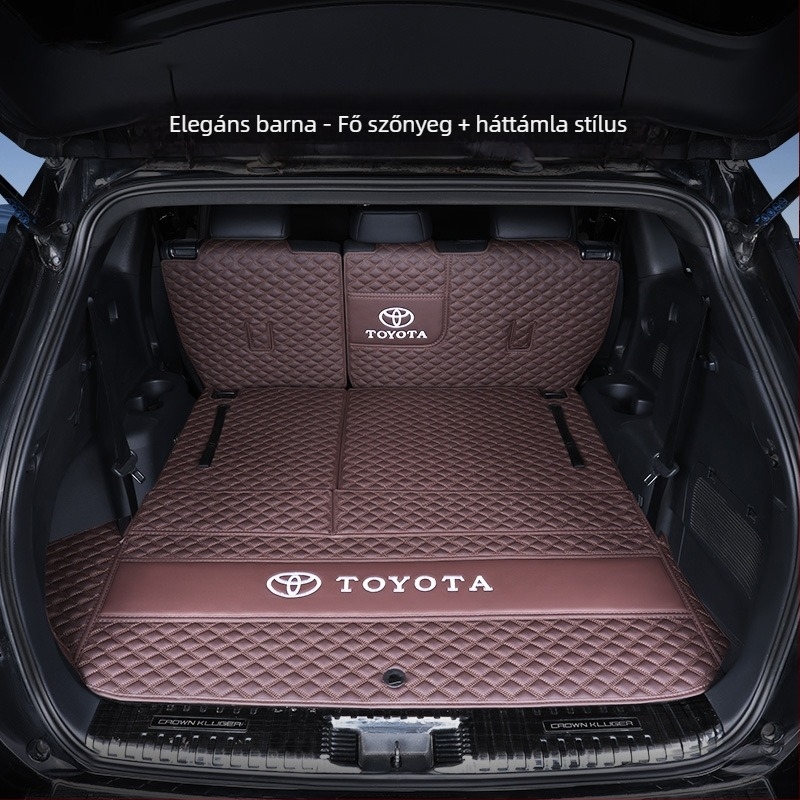 Teljes körbefogó hátsó csomagtartó szőnyeg Toyota járművekhez, Yucheng márka, egyedi feldolgozás