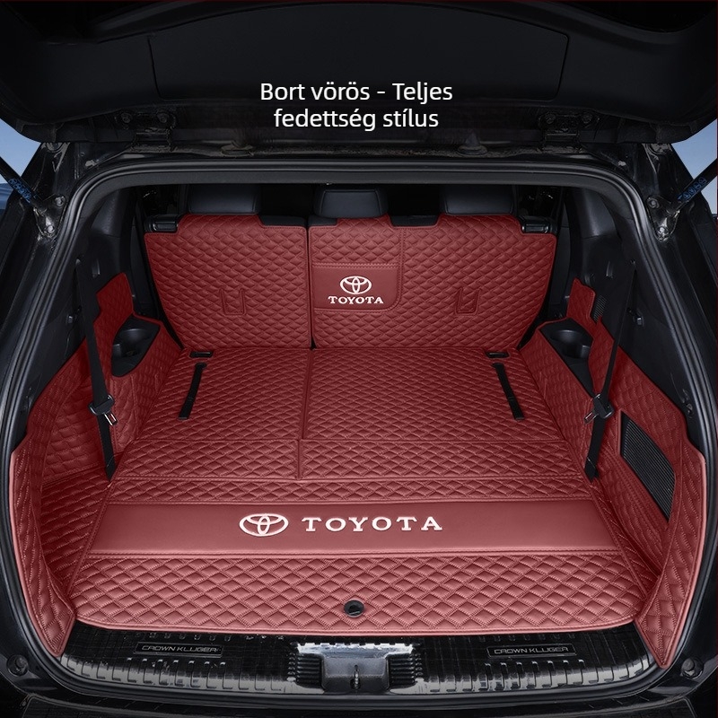 Teljes körbefogó hátsó csomagtartó szőnyeg Toyota járművekhez, Yucheng márka, egyedi feldolgozás