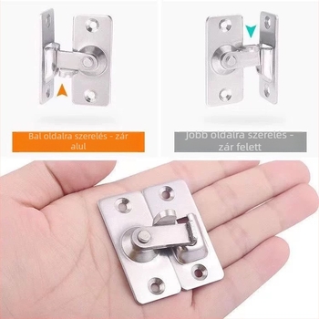 Vastagított 90° ajtózár (Modell 854) – Modern minimalista stílus