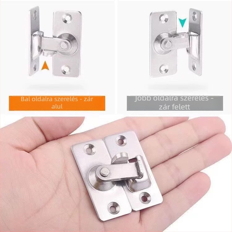 Vastagított 90° ajtózár (Modell 854) – Modern minimalista stílus
