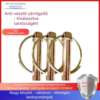 Traktor felfüggesztéséhez zárócsap – anti-lost, GB/T 4329-2001, színes bevonat
