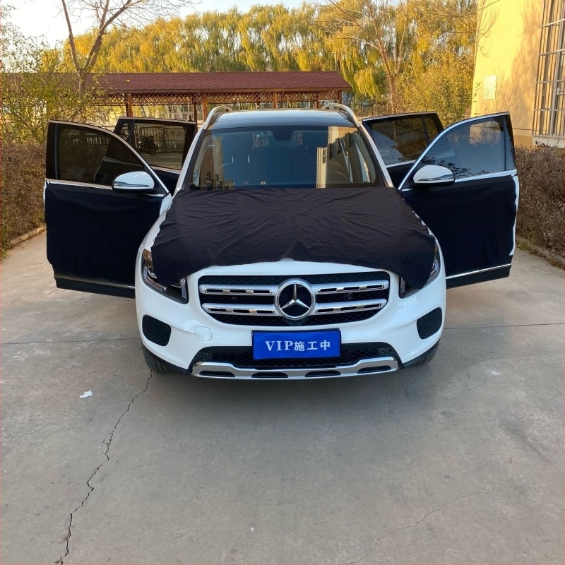 Gépjármű fólia telepítési védőhuzat, velúr vastagított vízálló kompozit anyag, testreszabható feldolgozás, általános modell, az autó festék felületének védelmére a szerelés során