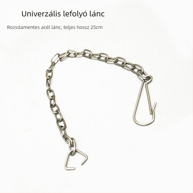 Láncos leeresztő szelep tartozék – rozsdamentes acél, kézi telepítés, modern minimalista stílus, márka Aojiele