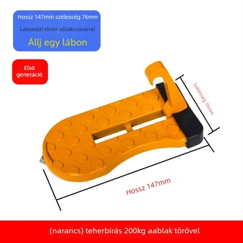 Autóbejárati lépcső segédpedállal, SUV tetőpedállal és segédkampóval