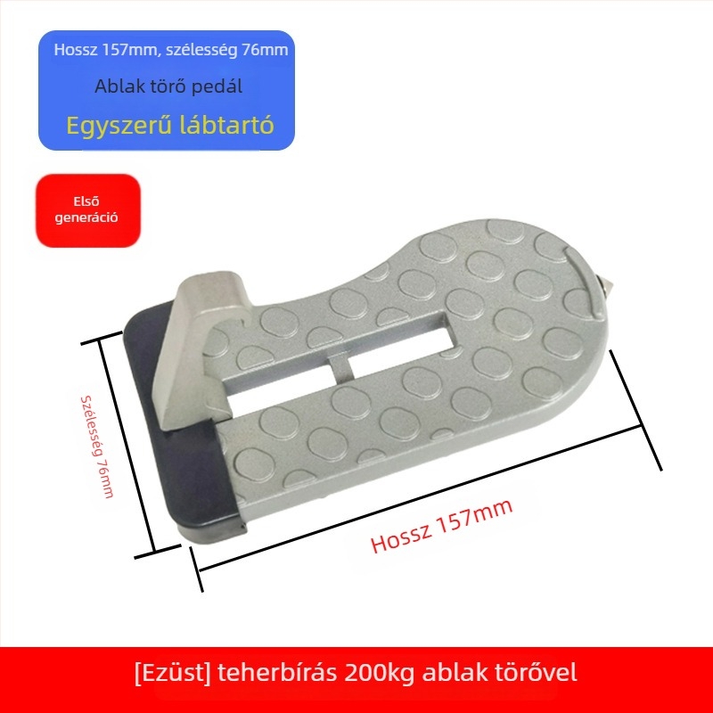 Autóbejárati lépcső segédpedállal, SUV tetőpedállal és segédkampóval