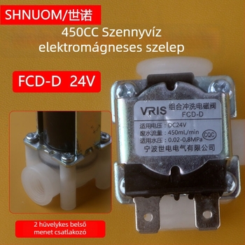 Shnuom/Shino víztisztító szelep 4a1, 450cc, univerzális öblítő szelep FCD-D koncentrált víz és szennyvíz számára