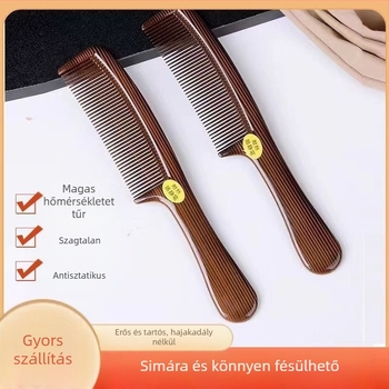 Hajkefe anti-statikus, professzionális fodrászati eszköz, tartós, műanyag (Anti-statikus, Professzionális, Tartós, Műanyag)