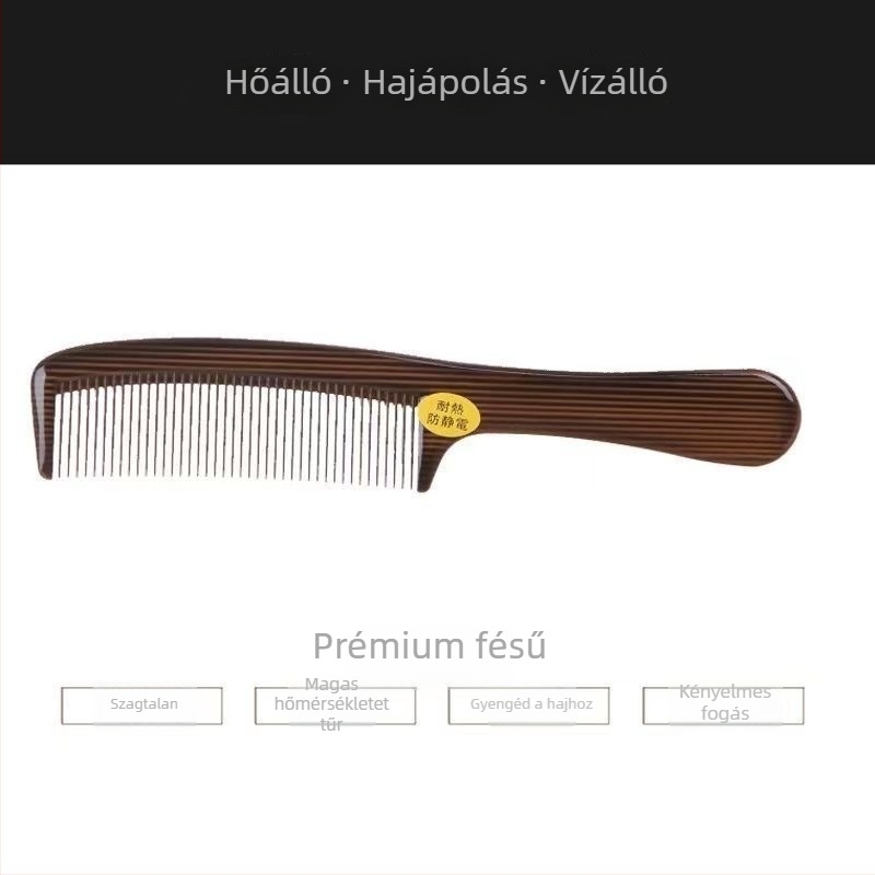 Hajkefe anti-statikus, professzionális fodrászati eszköz, tartós, műanyag (Anti-statikus, Professzionális, Tartós, Műanyag)