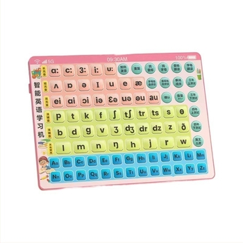 Angol fonetika tanuló gép – 1–6. osztályos gyerekeknek, újratölthető, zene/hang funkció, műanyag felépítés, memória nélkül, 4–6 éveseknek