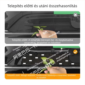 ZhiJi LS9-hez készült középső elülső rács dekoratív sáv, integrált hegesztett rovarhálóval