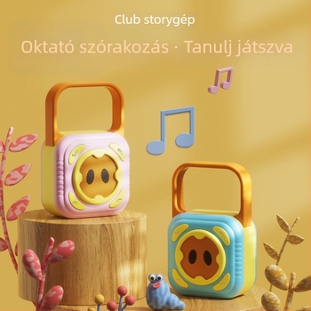 Gyermekek számára készült mesemondó gép - korai oktatás, Bluetooth, újratölthető, 8 GB tárhely, ABS anyag, 0-3 éveseknek