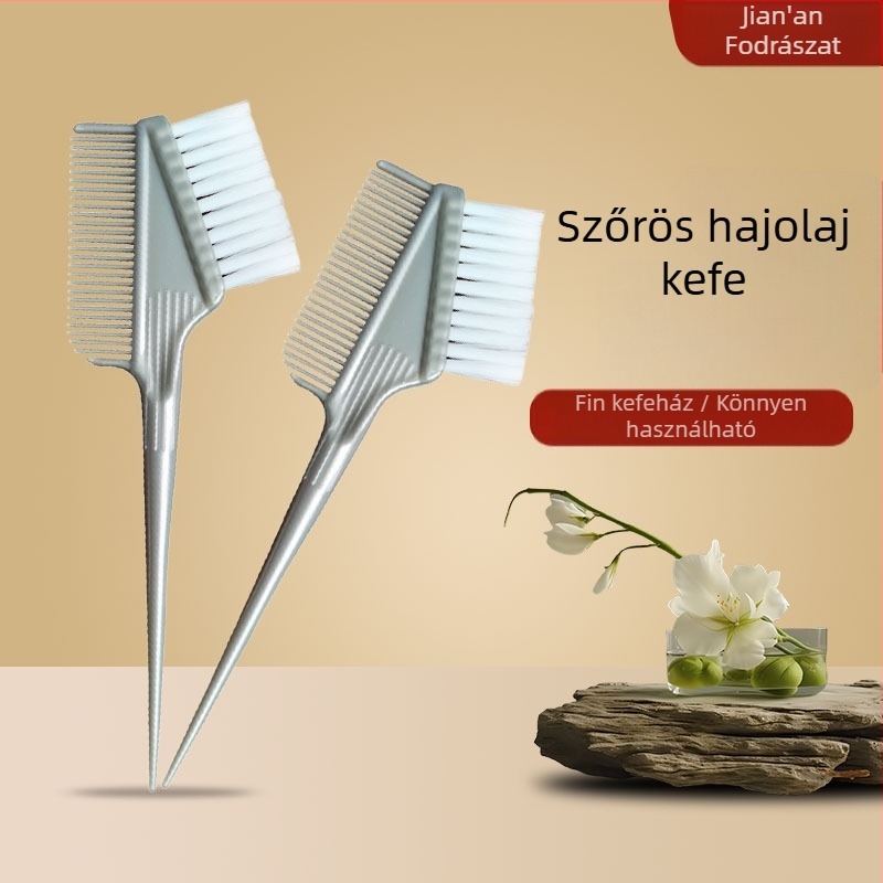 Near hajfestő fésű - dupla oldalú, egyszer használatos, hegyes farokkal, hajkezelésre