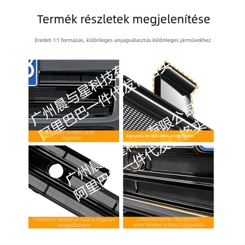 ABS dekoratív csík a Haval H9 első grilljéhez szúnyoghálóval