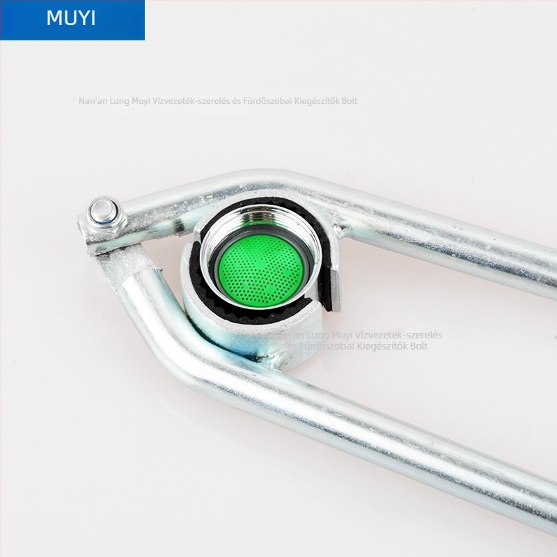 AERÁTOR KULCS mosdócsaphoz – csúszásmentes fogó, anyag: ötvözet, stílus: modern egyszerűség