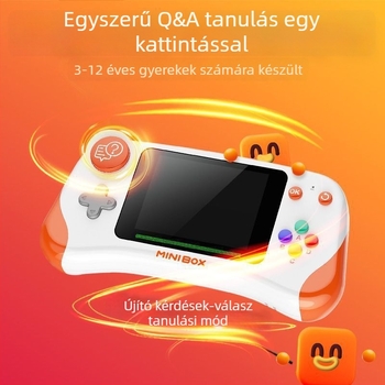 Gyerekeknek szóló projektor Wi-Fi‑vel, ötvözet test, lítium akkumulátor, memória nélküli, 4–6 éveseknek, nyelv- és matematikai tanulást támogató eszköz