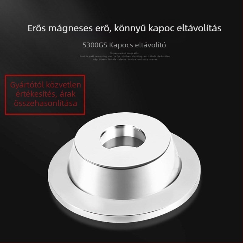 Ruhákhoz készült anti-theft címke eltávolító, mágneses záróval (Márka: Other; Importált: Igen; Anyag: Other)