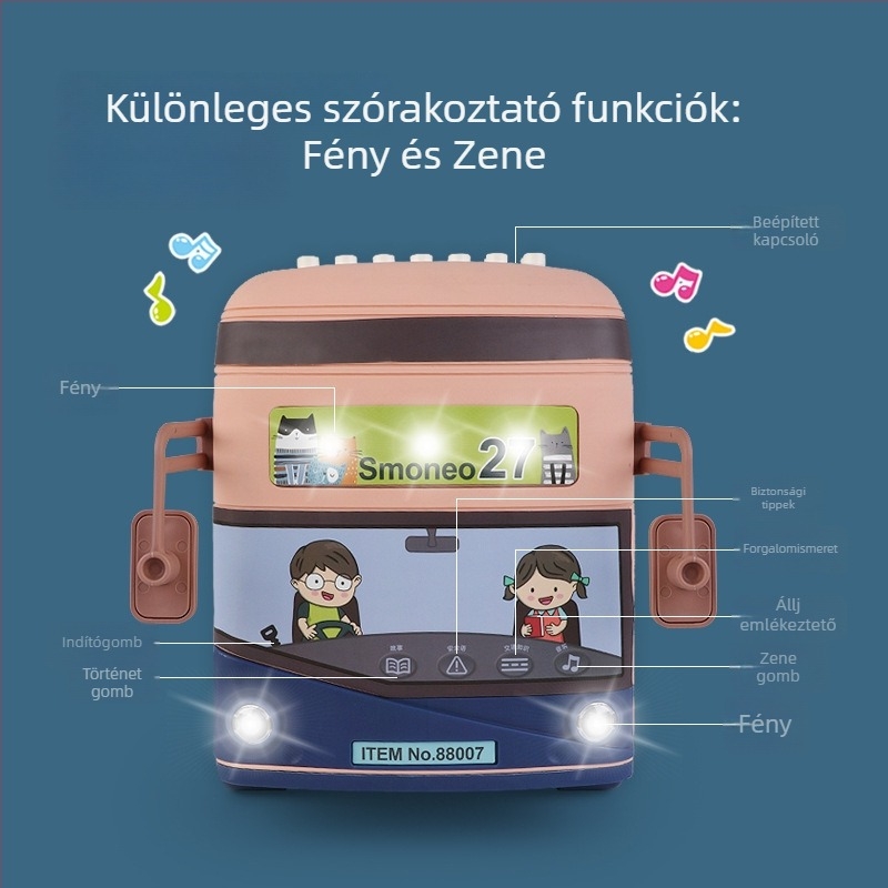 Nagyméretű építőelemek – zenei funkció, elemes, DIY, ABS műanyag, 50–100 darab