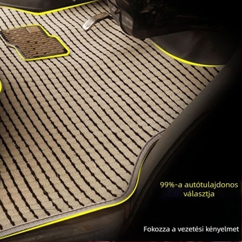 Minivan padlószőnyeg, 2. generáció, PVC anyag, 20 mm vastagság, 10 kg súly, illeszkedik az Audi A6L-hez