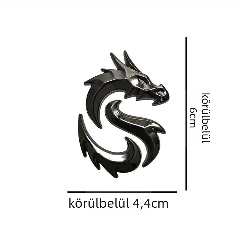 Autó karosszéria matrica, 3D matrica, fém mintázat, ragasztásos telepítés, testreszabás elérhető