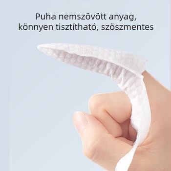 Hainuo Baba Ujjperces fogkefe – Egyszer használatos, 30 db, szájápolás csecsemők számára