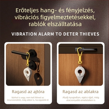 Ajtóstop ABS D06, fúrás nélküli rögzítés, kézi működtetés, Seven Rivers márka