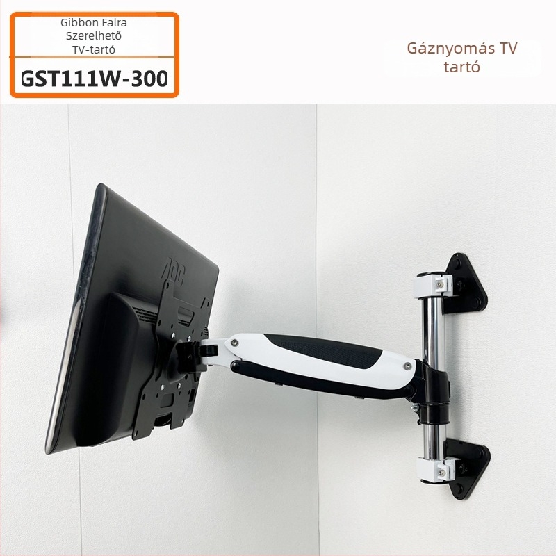 Gibbon GST111W-300 mechanikus falra szerelhető TV-tartó, alumínium ötvözet, 11–15 kg teherbírás
