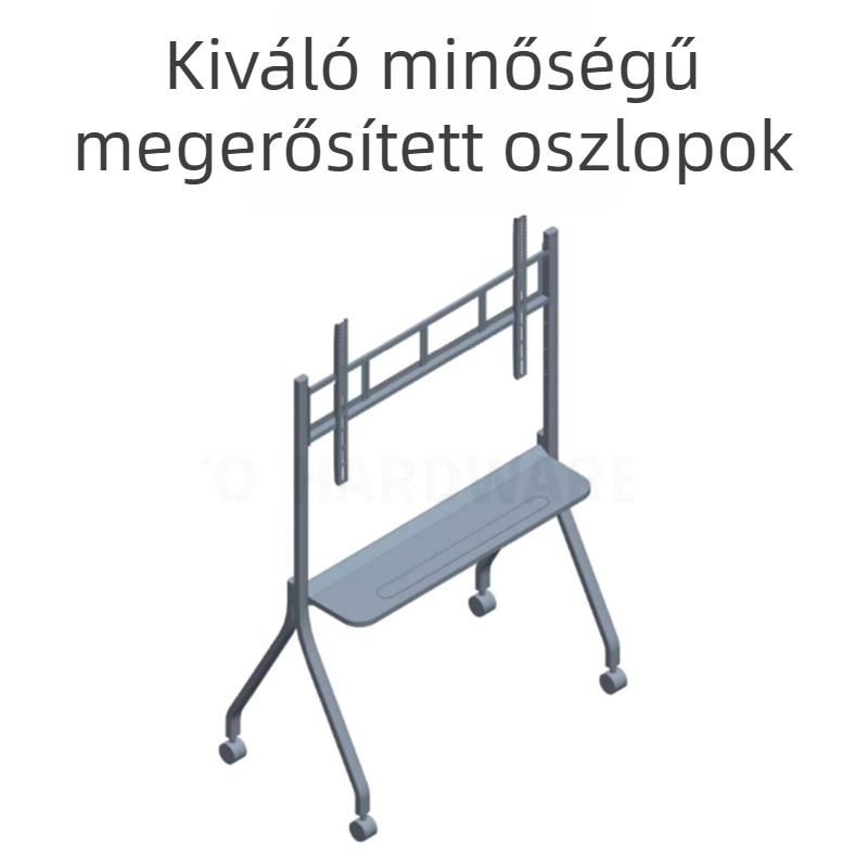 Mobil konferenciákhoz készült TV-állvány alumínium ötvözetű konzollal, falra szerelhető, Huawei Smart Screen-kompatibilis, 15 kg+ teherbírás