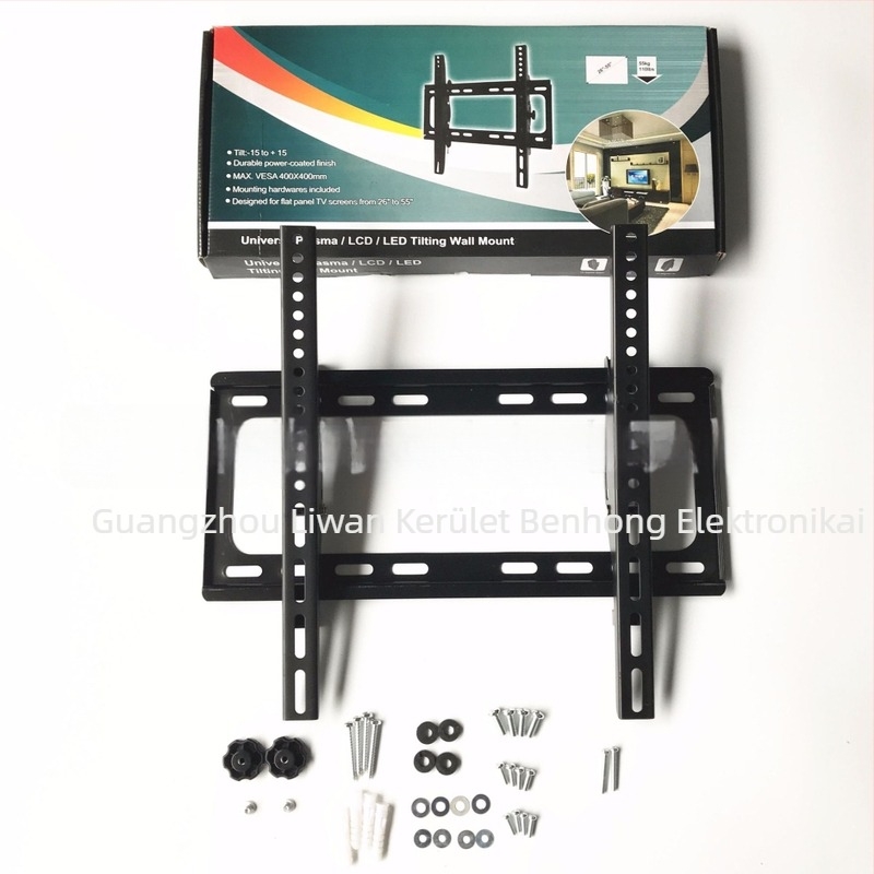 Benhong B42 dönthető falra szerelhető TV-tartó 26-55 hüvelykhez, maximális terhelés 15 kg, vasból