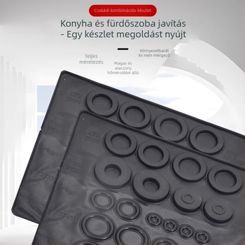 Gumi javító készlet konyhai csaptele szivárgásának javításához – O-gyűrűs tömítés, forgó szivárgásjavítás, 4–6 darabos tömítő készlet