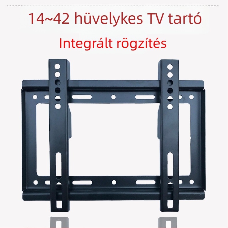 TV falra szerelhető tartó B27, vasból készült, fix falra szerelés, teherbírás több mint 15 kg