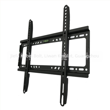 Ultra vékony LED/LCD tévé falra szerelhető tartó, mechanikus működtetés, hideg-hengerelt lemezből, univerzális kompatibilitás, teherbírás több mint 15 kg