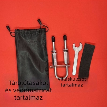 Kifelé nyíló ajtóhoz: rozsdamentes acél ajtó stopper, záróklipsz lopás elleni védelem, ütés elleni védelem utazáshoz