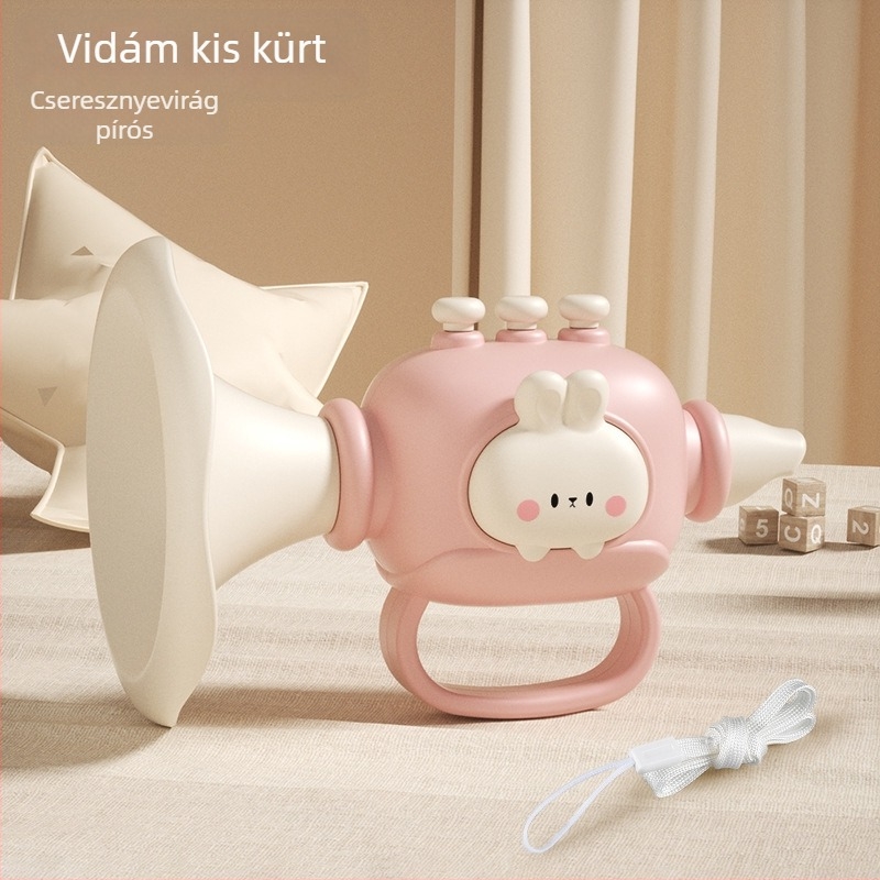 Játék szélhangszert beépített hangszóróval, harmónikával és síppal gyerekeknek 4-6 éveseknek — Equation Toys