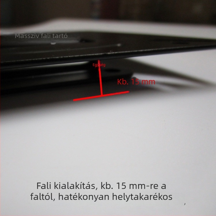 Univerzális falra szerelhető tartó LCD TV-khez és számítógépes monitorokhoz, 14–32 hüvelyk