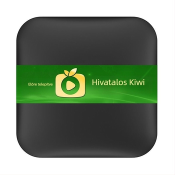 Kiwi set-top box teljes internet-hozzáféréssel és élő tévével, otthoni, üzleti és szállodai használatra, széles tartalmi kínálat