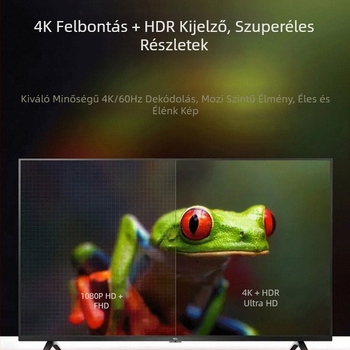 TV-hez való set-top box, két sávos 5G, Android rendszer, HDMI 1080p kimenet, 1GB RAM, 8GB belső tárhely