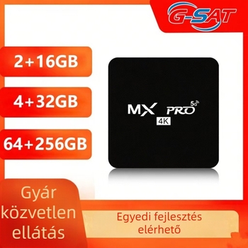 Android TV Box Quad-Core processzorral, 2GB RAM, HDMI, 1080p