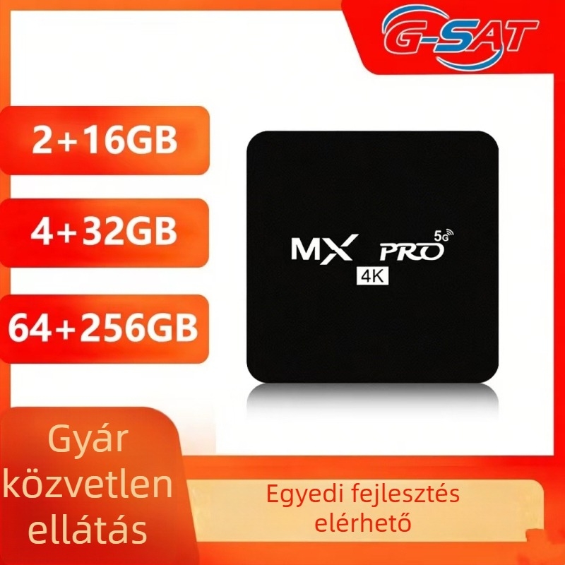 Android TV Box Quad-Core processzorral, 2GB RAM, HDMI, 1080p