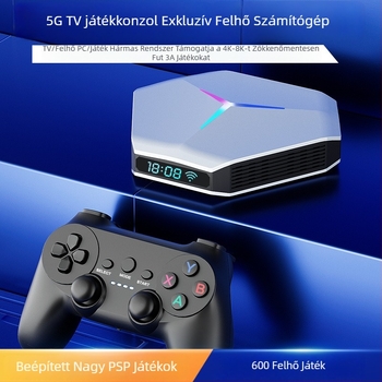 X10 Kettős rendszerű otthoni TV-s játékkonzol, Set-top Box, 5G felhő PC, PSP 4K HD doboz, e-sport