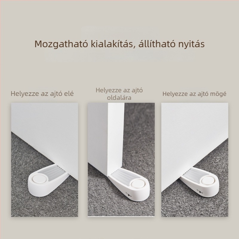 Ajtóbetörés elleni riasztó – hordozható ABS test, automatikus működtetés, standard felépítés