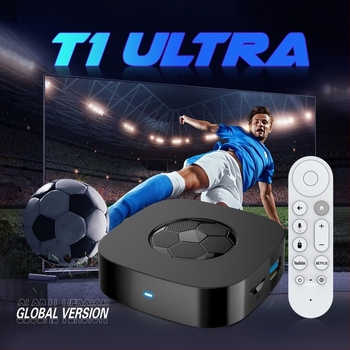 Android TV Box T1Ultra — Quad Core, Allwinner A53, 2GB RAM, 16GB tárhely, 4K 3840x2160