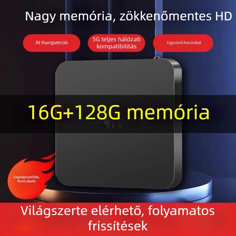 TV doboz - Wi-Fi-képes, 1080p kimenet, 128MB RAM, AV interfész, modellek V5/V9/K2/K6/K9
