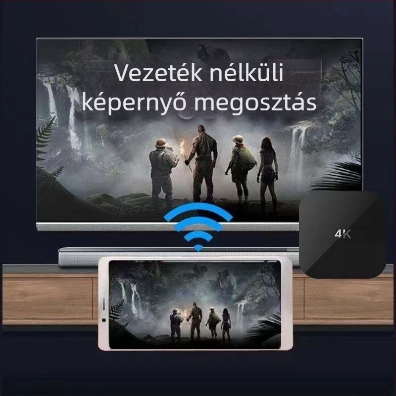 TV doboz - Wi-Fi-képes, 1080p kimenet, 128MB RAM, AV interfész, modellek V5/V9/K2/K6/K9