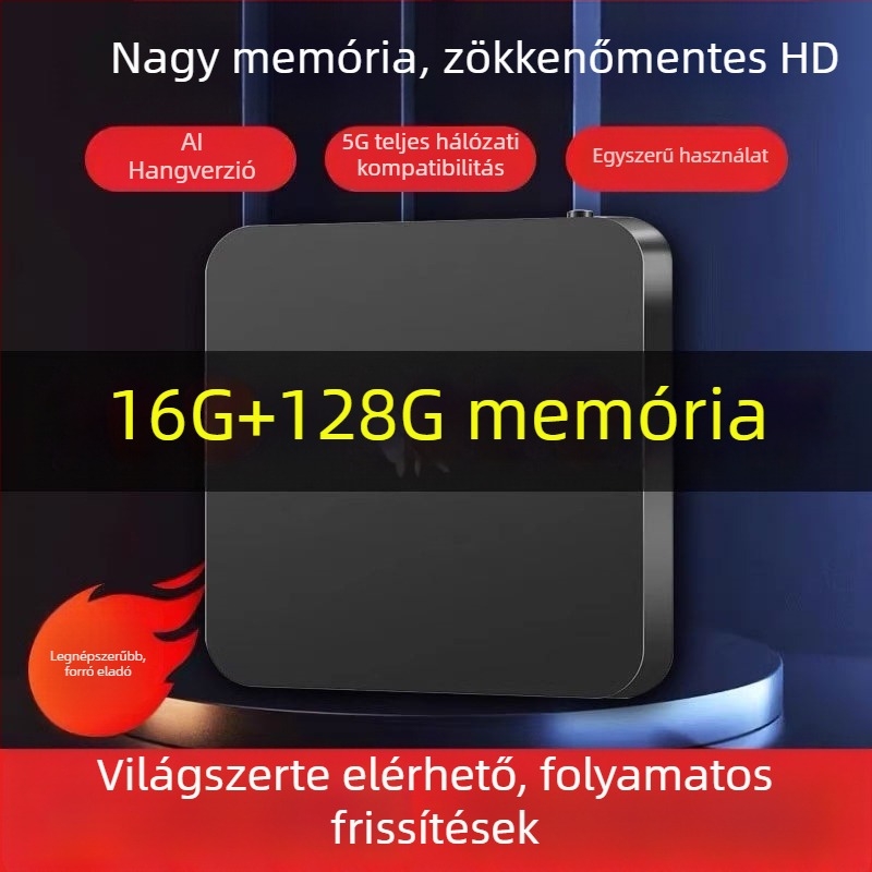 TV doboz - Wi-Fi-képes, 1080p kimenet, 128MB RAM, AV interfész, modellek V5/V9/K2/K6/K9