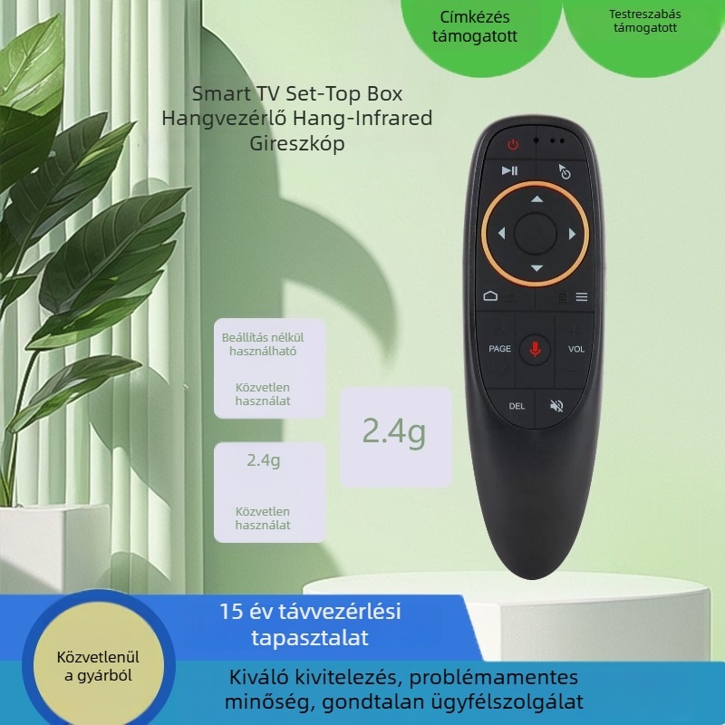 G10s távirányító 10 m átviteli távolsággal