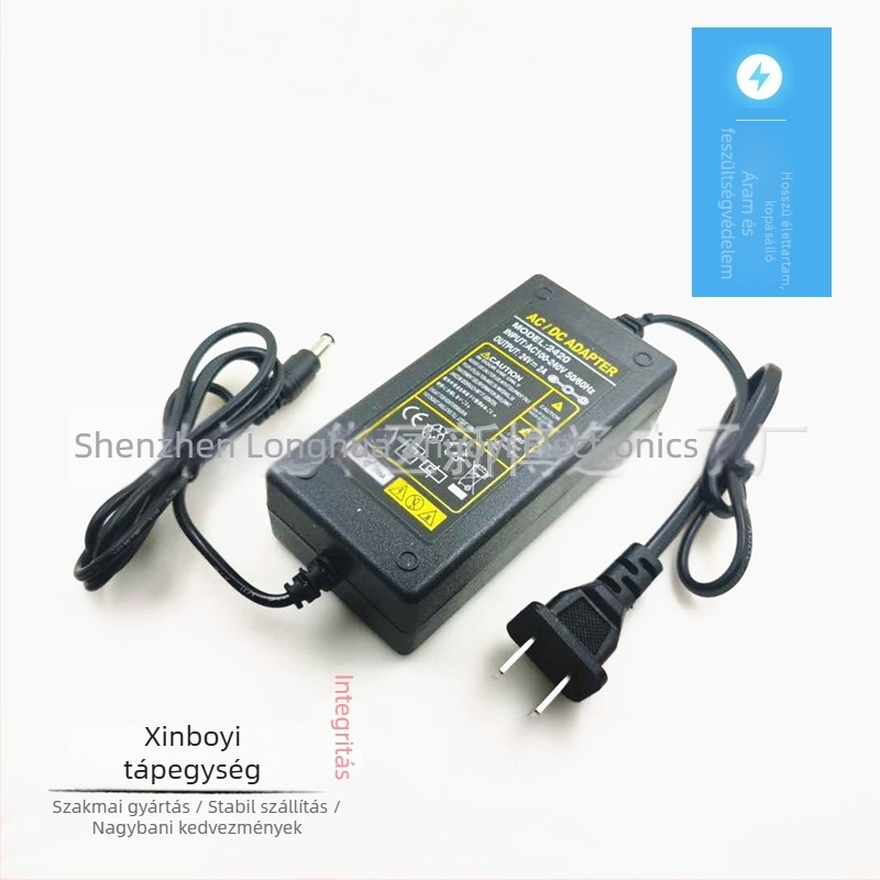 12V 3A/5A Kapcsoló Tápellátó Adapter Set-Top Box, Megfigyelő DVR, Kamera és Monitor – Bemenet 100-240V, OEM Elérhető